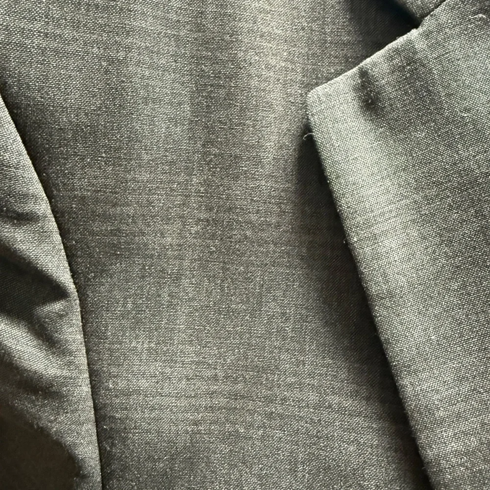 John Varvatos Star USA Charcoal Wool Blazer - 38R - Single Needle Tailored